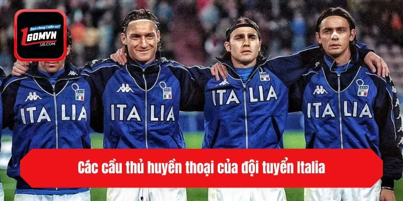 Các cầu thủ huyền thoại của đội tuyển Italia
