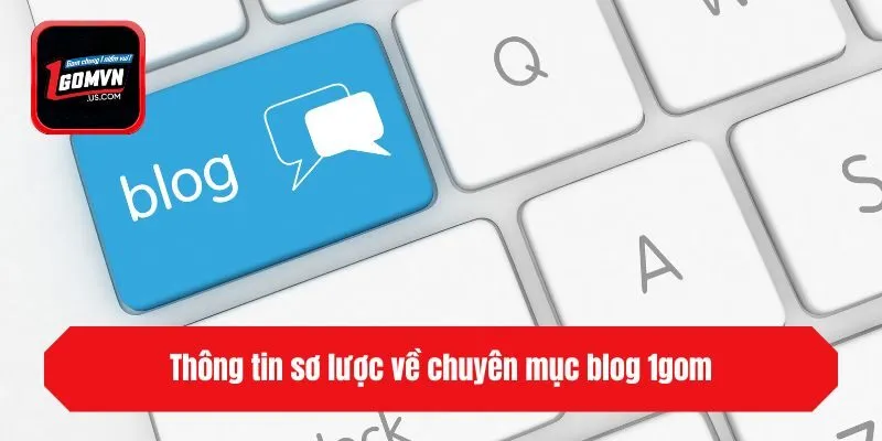 Thông tin sơ lược về chuyên mục blog 1gom